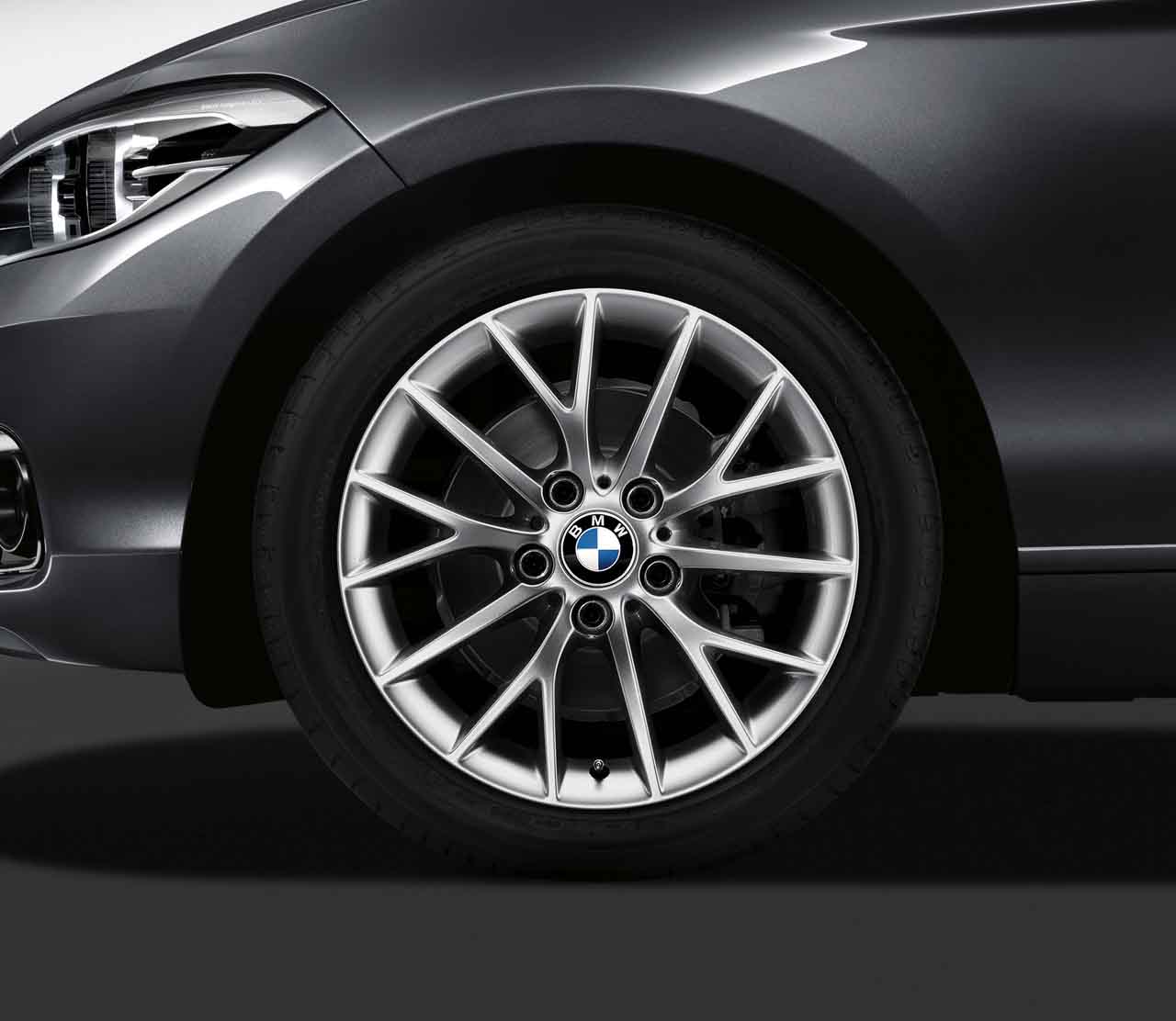 BMW Kompletträder Y-Speiche 380 silber 17 Zoll RDCi 1er 2er