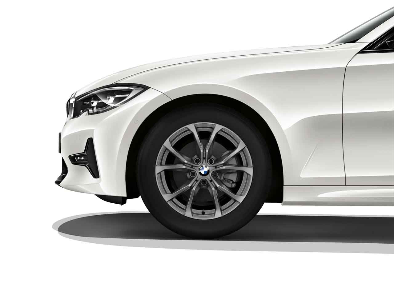 BMW Winterkompletträder V-Speiche 776 ferric grey 17 Zoll RDCi 2er G42 3er  G20 G21 4er G22 G23 Pirelli