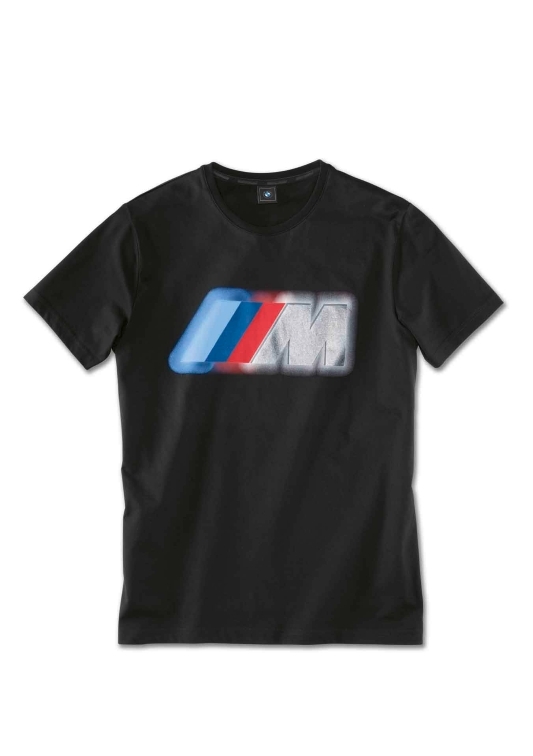 BMW M Logo T-Shirt Herren schwarz ☆ baum-bmwshop24.de ☆