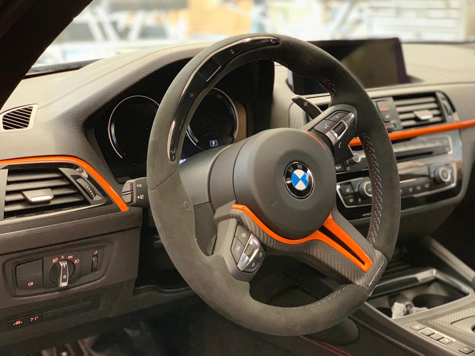 BMW M Performance Lenkrad Alcantara mit Carbonblende M2 F87