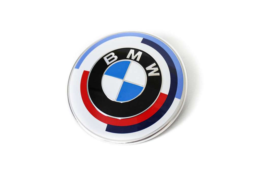 BMW Emblem 50 Jahre M Frontklappe Motorhaube (95mm) X7 G07