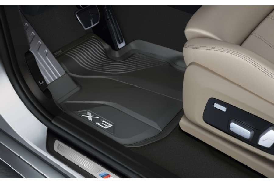 BMW Floor Liner Fußmatten hinten X3 G01 iX3 G08 BEV X3M F97