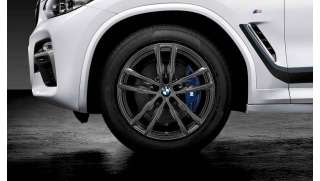 BMW Sommerkompletträder M Doppelspeiche 698M orbit grey glänzend 19 Zoll  RDCi X3 G01 X4 G02 Michelin