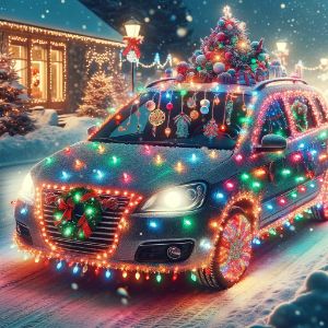 Weihnachtsdekoration fürs Auto – was ist erlaubt?